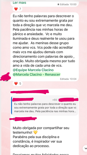 Print de relato fornecido 6